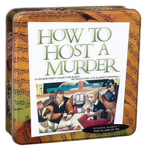 You must insist that your guests rsvp for this party since all characters must be played. How to Host a Murder: A Dinner Party Game for « Library ...