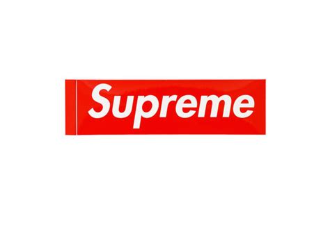 Supreme Box Logo Sticker - kickstw