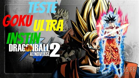 Teste Gameplay Goku Ultra Instinct Dragon Ball Xenoverse 2 Youtube