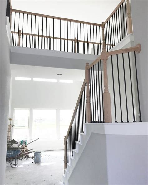 Concepts in color color family: Railing is installed. Paint is up. Laundry room flooring ...