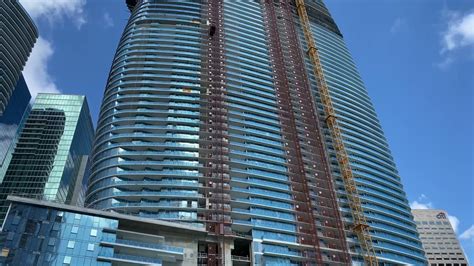 Aston Martin Tower Miami Progress 1252021 Youtube