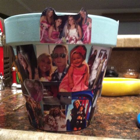 Free delivery for many products! Mod Podge flower pot for mothers day | Flower pots ...