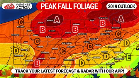 2019 Fall Foliage Outlook And Expected Peak Times In Pennsylvania Pa