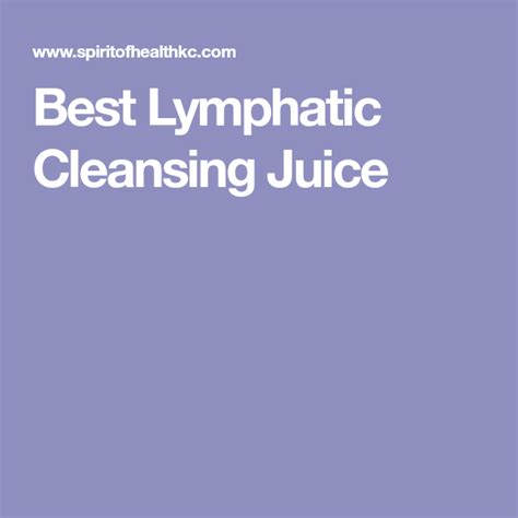 juice lymphatic cleansing recipe peach dumplings system detox