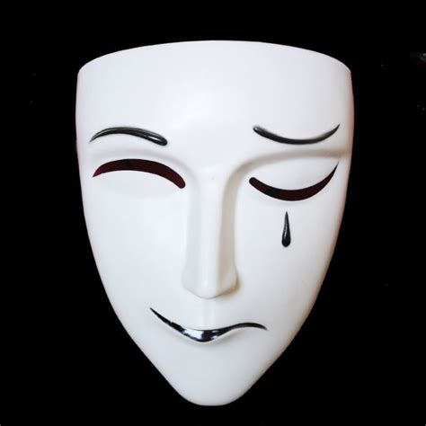 Halloween Adult Mask Sadness Joy Crying And Laughing Mask Heavenly