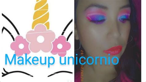 Makeup De Unicornio Sencillo 👍💞💕🦄 Youtube
