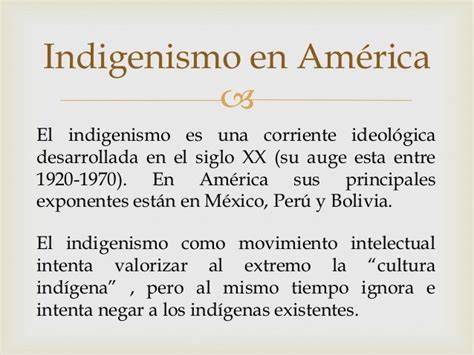 Indigenismo