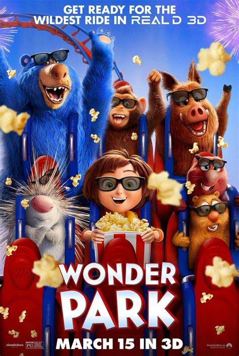The unique theme park features animated characters of hollywood movies like megamind, the smurfs, mr. NickALive!: Paramount Unveils New 'Wonder Park' Poster ...