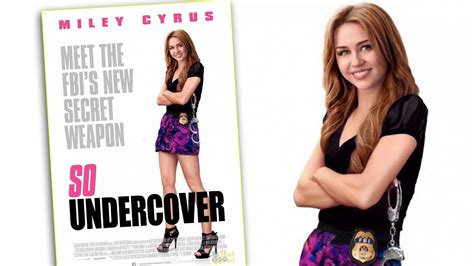 Miley Cyrus So Undercover Afiche Youtube