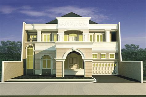 gambar model rumah american classic interior rumah
