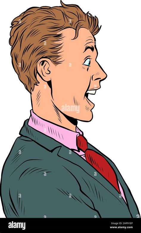 Surprised Corporate Man Stock Vector Images Alamy