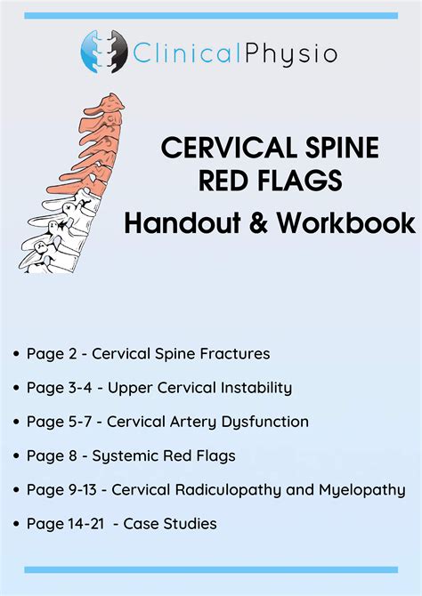 Cervical Spine Handout Clinical Physio