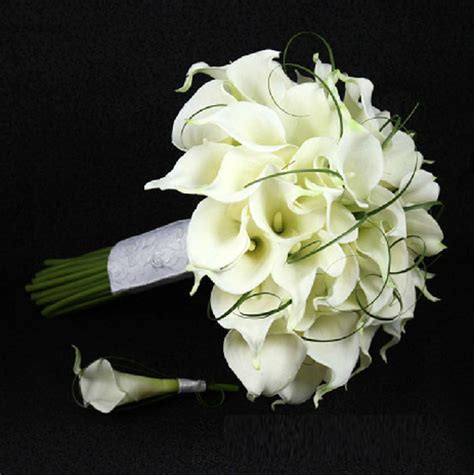 Take apart the calla lily bouquet so you can. Elegant Style HandMade PU Calla Lily Artificial Flower 1Pc ...
