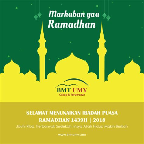 Marhaban Yaa Ramadan Bmt Umy