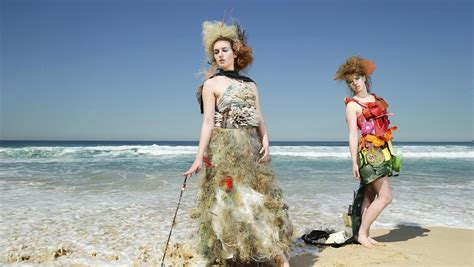 Bondi Designer Marina Debris Ocean Pollution To Fashion Outfits