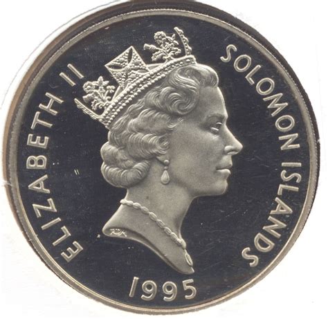 1 Dollar Elizabeth Ii Coronation Solomon Islands Numista