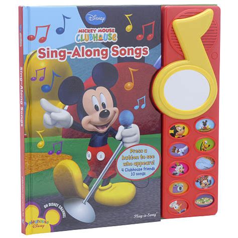 Mickey Mouse Clubhouse Sing Along Songs Book