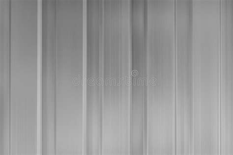 Corrugated Aluminium Metal Sheet Texture Background Stock Photo