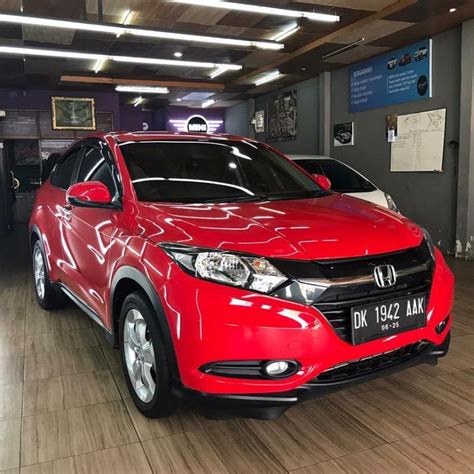 HR-V: Dijual mobil bekas; Honda HRV E CVT 2015 At Merah - MobilBekas.com