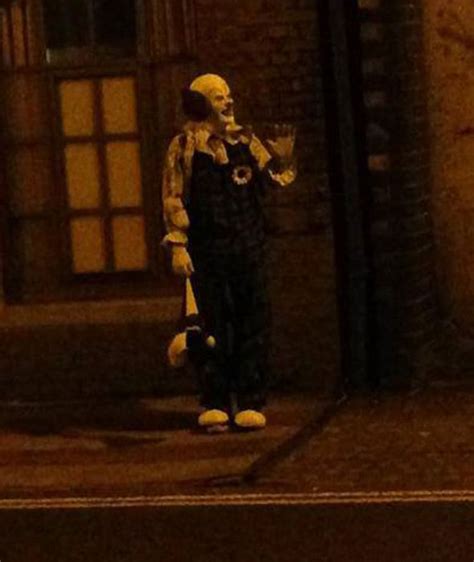 Sinister Northampton Clown Denies Trying To Scare People In The