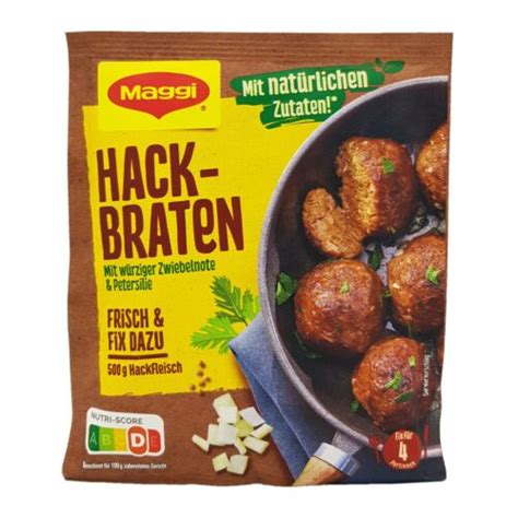 4x Maggi Fix Fresh Hackbraten Meat Loaf Spice Mix TRACKED SHIPPING