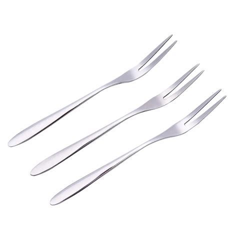 Stainless Steel Fruit Fork Cutlery Dessert Fruit Forks For Restaurant