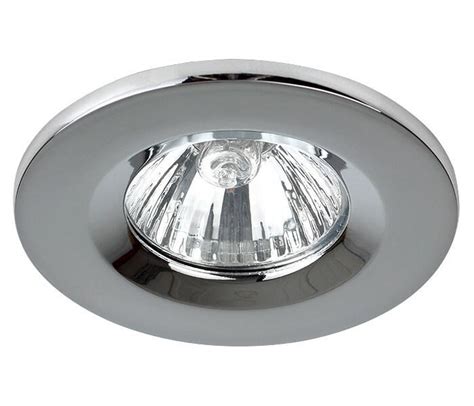 Polished Chrome Fire Rated Downlight Fixed Gu10 Fitting Only