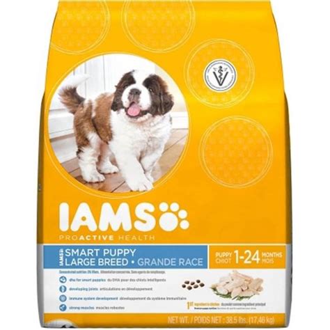 The iams proactive health puppy dry dog food is a good choice for the dog health as it does not contain any preservatives or artificial dyes etc. Iams ProActive Smart Puppy Large Breed Dry Dog Food, 7 Lb ...