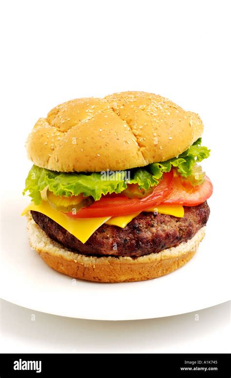 Hamburger Plate Hi Res Stock Photography And Images Alamy