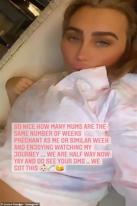 Lauren Goodger Shows Off Her Baby Bump On Social Media Hot Lifestyle News