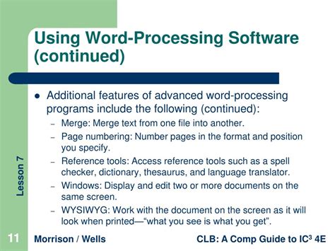 Ppt Lesson 7 Software Fundamentals Powerpoint Presentation Free
