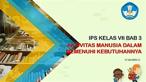 Kelangkaan Ips Kelas Vii Bab 3 Materi Youtube