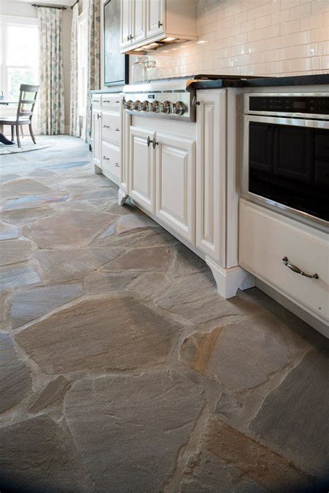 Irregular Flagstone Google Search Stone Kitchen Floor Kitchen