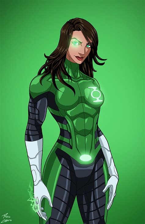 Green Lantern [jessica Cruz] Earth 27 Commission — Phil Cho