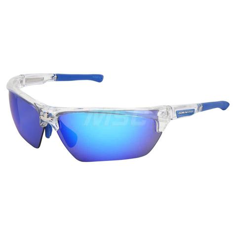 Mcr Safety Safety Glass Anti Reflective Blue Mirror Lenses Full Framed Msc Industrial
