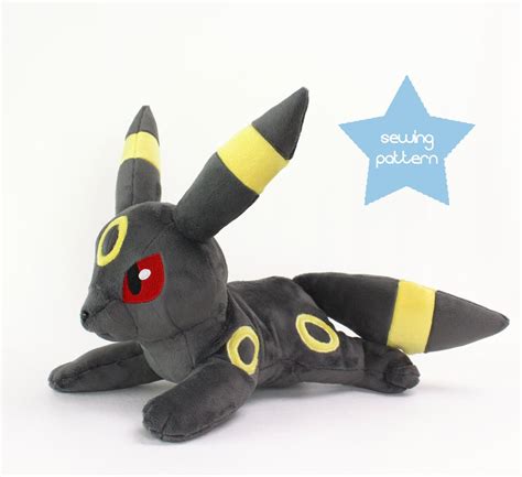 Free Sewing Pattern Umbreon Pokemon Plush