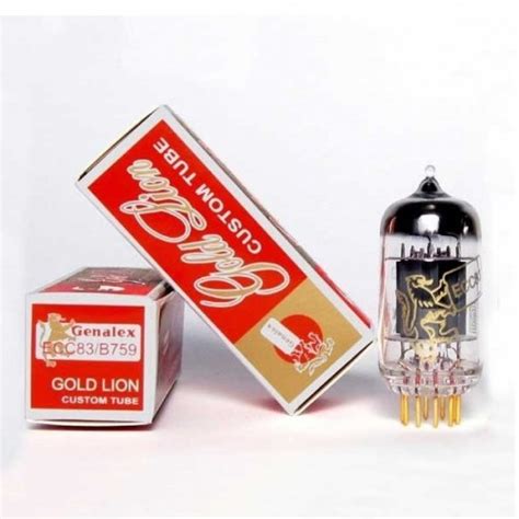 Genalex Gold Lion Valvola Ecc83b759 Gold Pin
