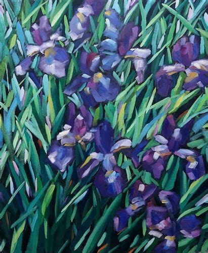 Art Flowers Flower Art Iris Garden Daily Paintworks Cary Fine Art