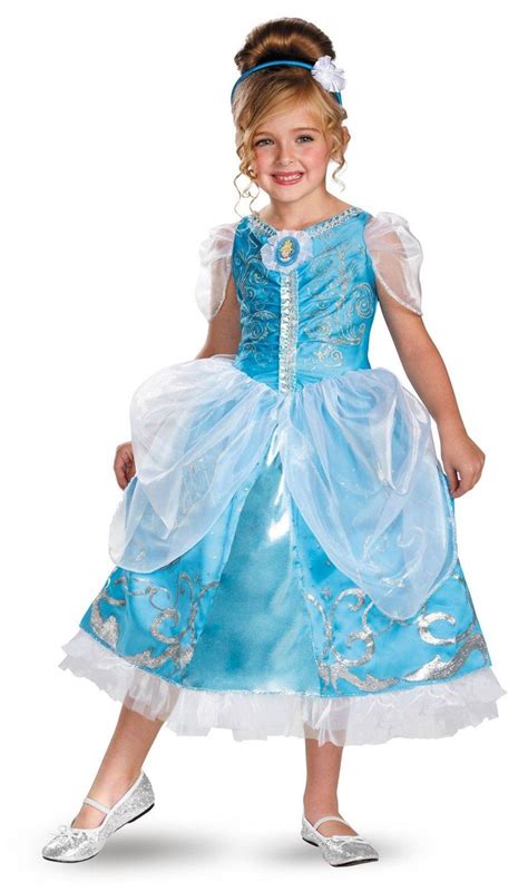 Disney Cinderella Deluxe Sparkle Toddler Child Costume Princess