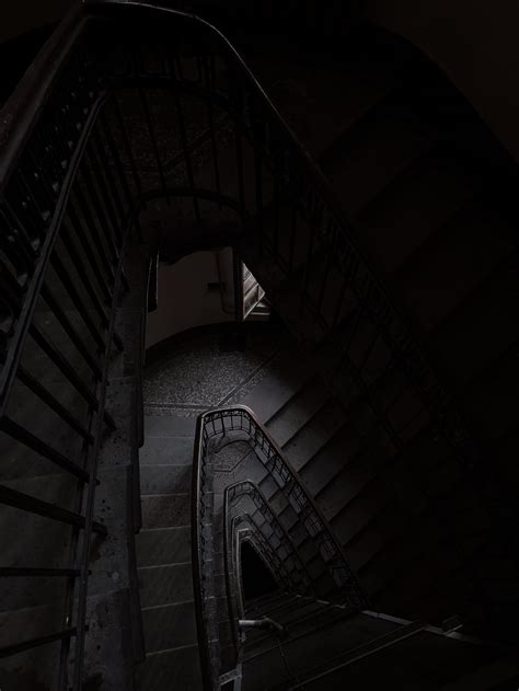 Dark Staircase In Building In Daytime · Free Stock Photo