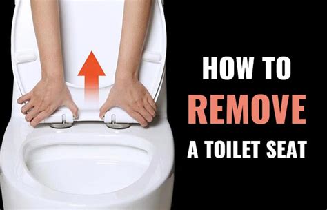 How To Remove A Toilet Seat Hidden Fixings Metal Hinges And No Screws