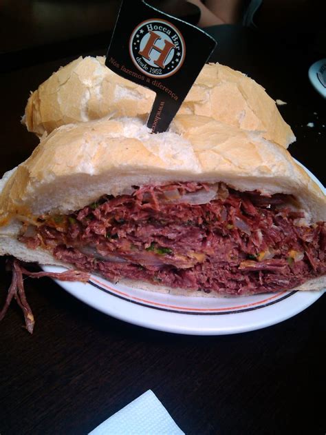 Even a description of what it's like and perhaps some of the spices and fl. Lanche de carne seca, Hocca Bar, SP. Fried pastry stuffed ...