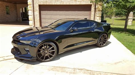 Blacked Out Custom 2016 Camaro Ss 62l Lt1 Cold Start And Walk Around