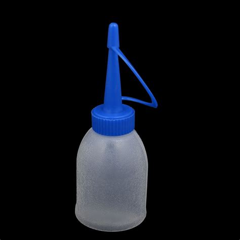 30ml Plastic Straight Beak Squeeze Oil Industrial Dispensing Bottle W