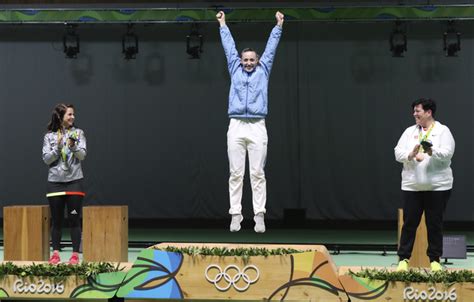 Rozpoczęła sztafetę z ogniem wznieconym w greckiej olimpii. Korakaki regards gold medal as payback for 'open war' with ...