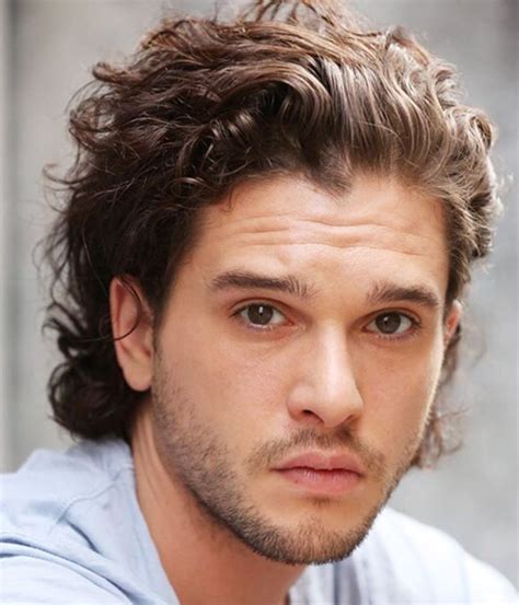 As simple as the eboy haircut might look from the outside, growing out and parting your hair isn't the only. #gameofthrones #jonsnow #kitharrington | Long hair styles ...