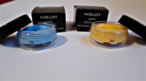 Inglot Amc Gel Eyeliners In 70 And 84 Review Ayesha Live