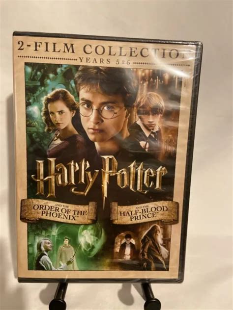 Harry Potter Year 5 And 6 Order Of Phoenix Half Blood Prince Dvd Daniel