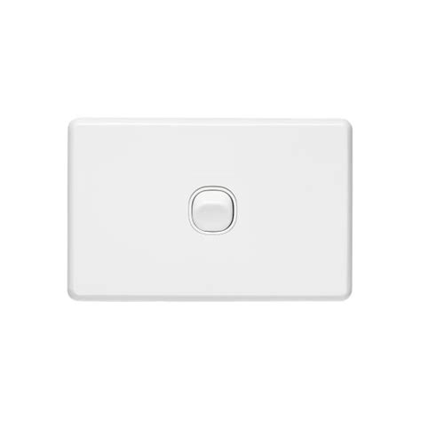 Clipsal Classic C2000 1 Gang Switch Horizontal 10a White Electric