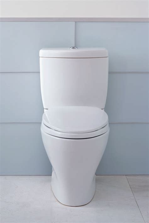 The Modern Look Of This Toilet Is Complemented By An Elongated Skirt